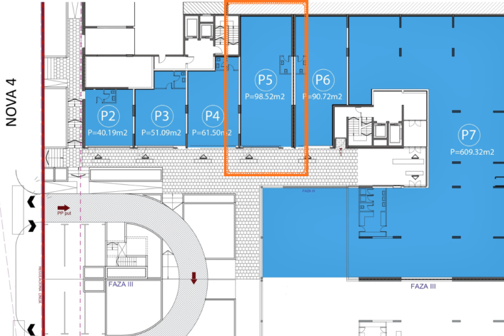 Локал 5 - 98,52 м²